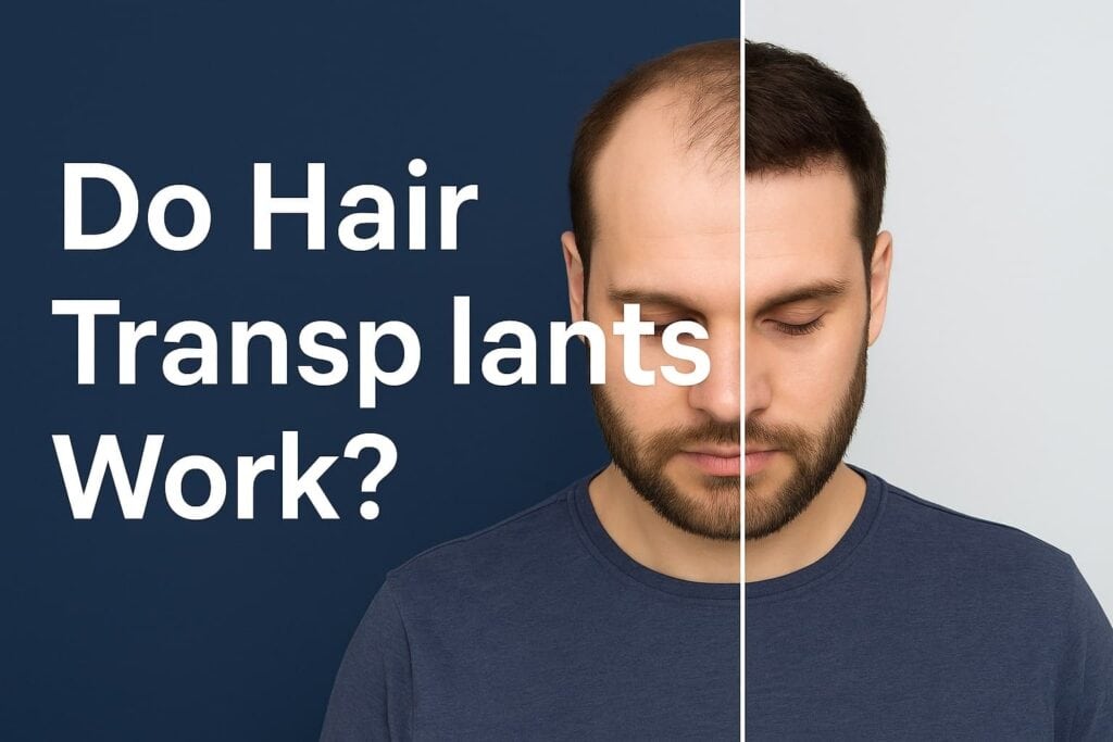 Do hair transplants work before and after