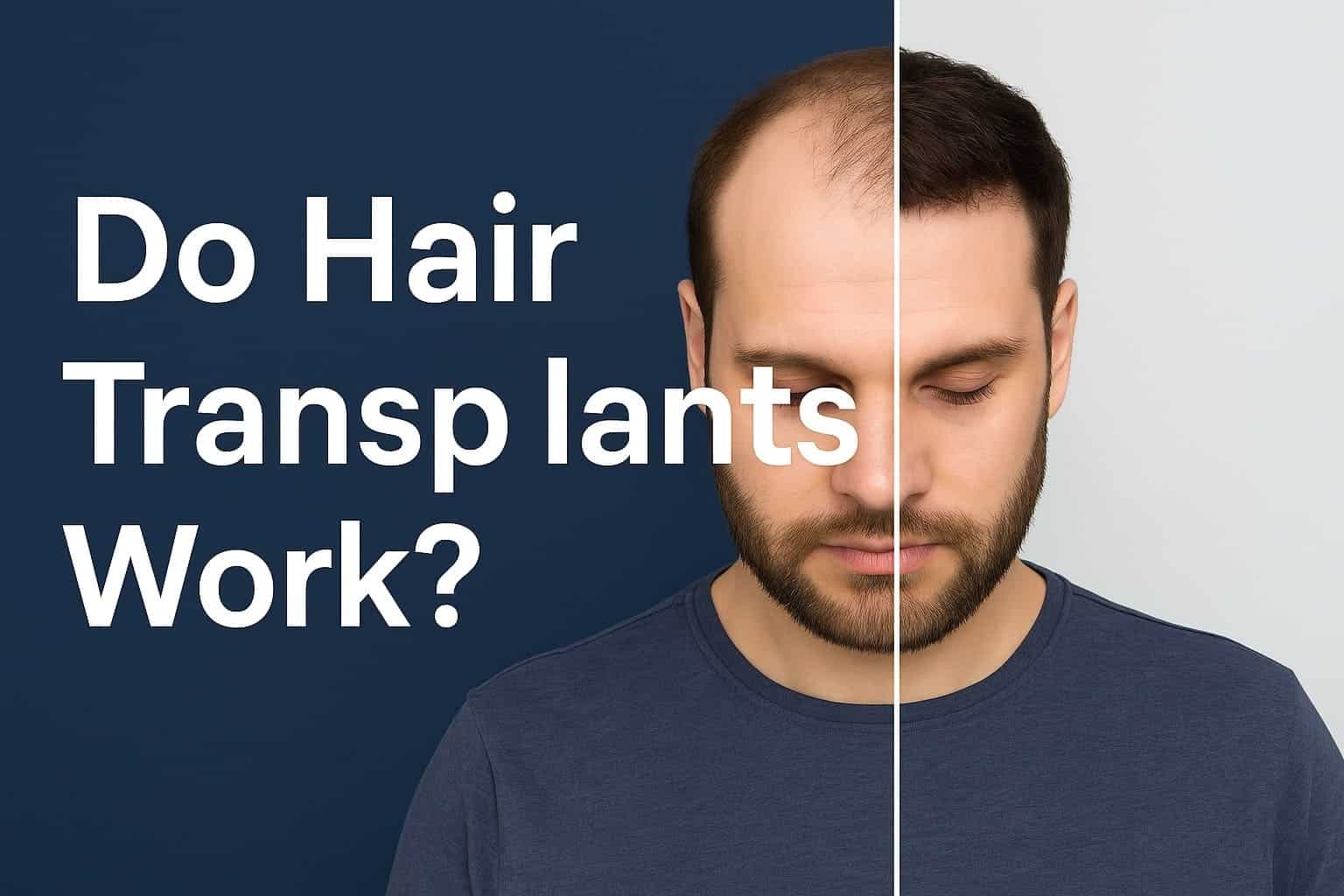 Do hair transplants work before and after