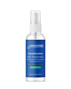 finasteride, minoxidil and azelaic acid topical spray