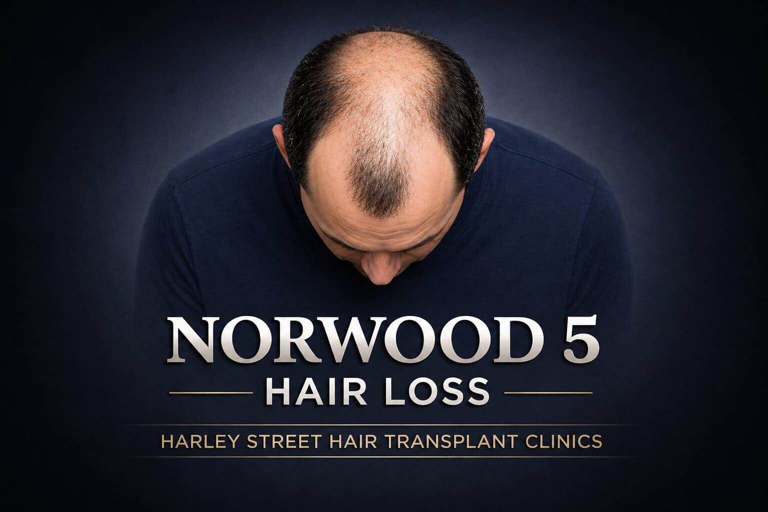 Norwood 5 on the hair loss scale